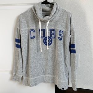 47 brand cubs cowl neck sweatshirt